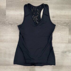 Lace Racerback Tank Top